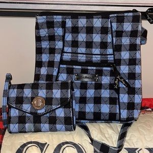 Vera Bradley purse and wallet set